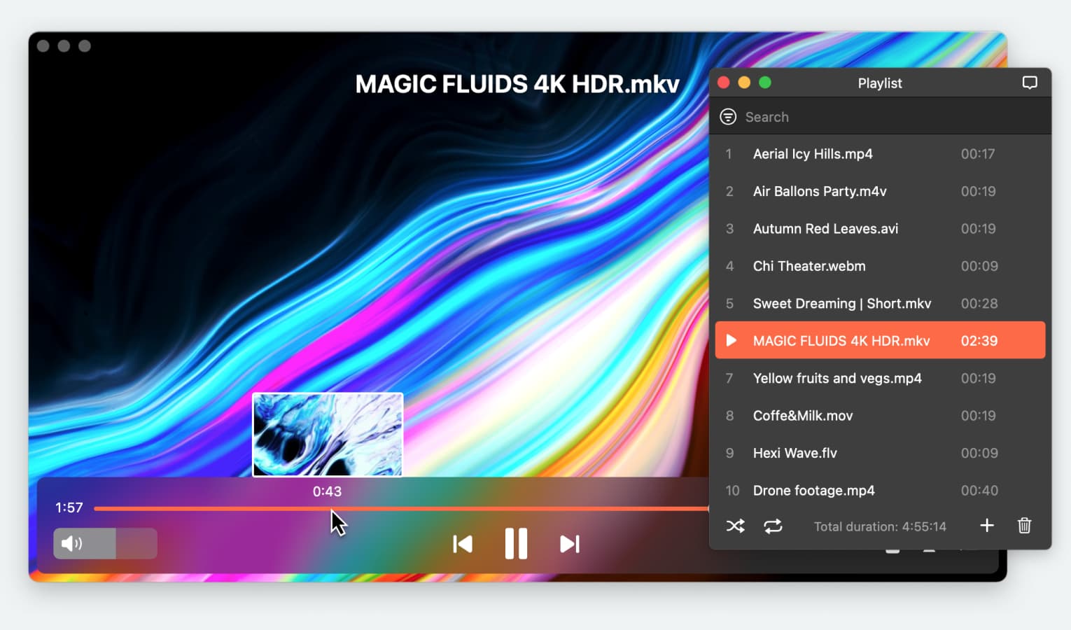 music player for mac butterfly